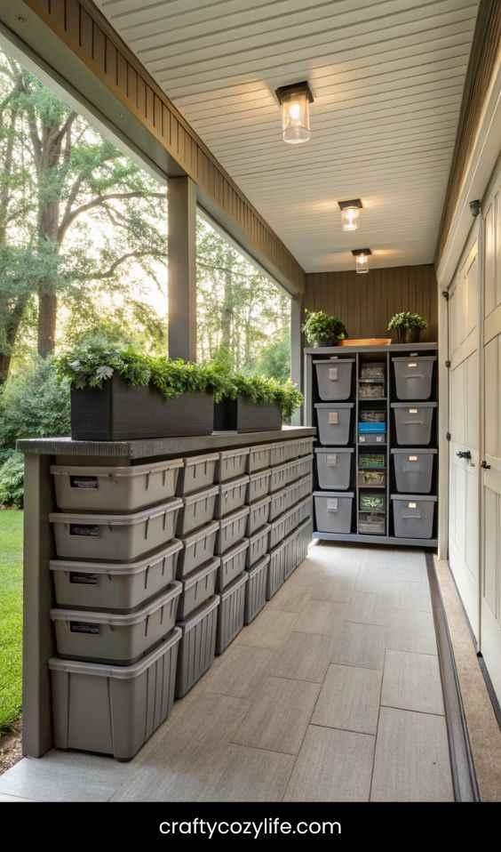 Under-Deck Storage