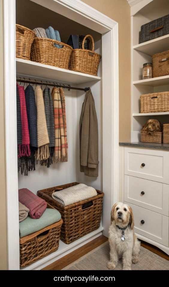Use Baskets for Soft Storage