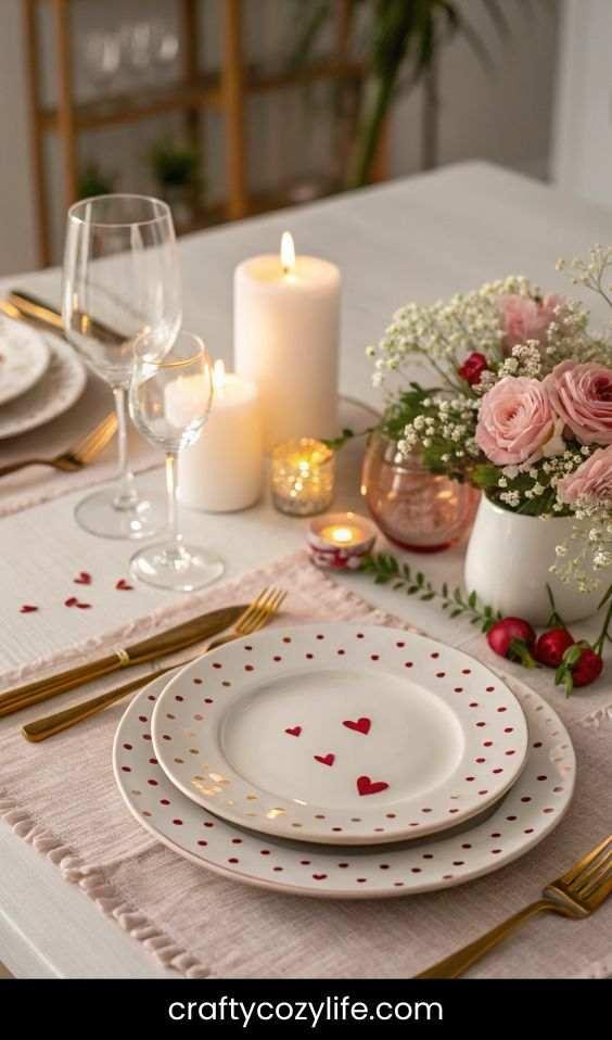 Valentine’s Day Table Setting