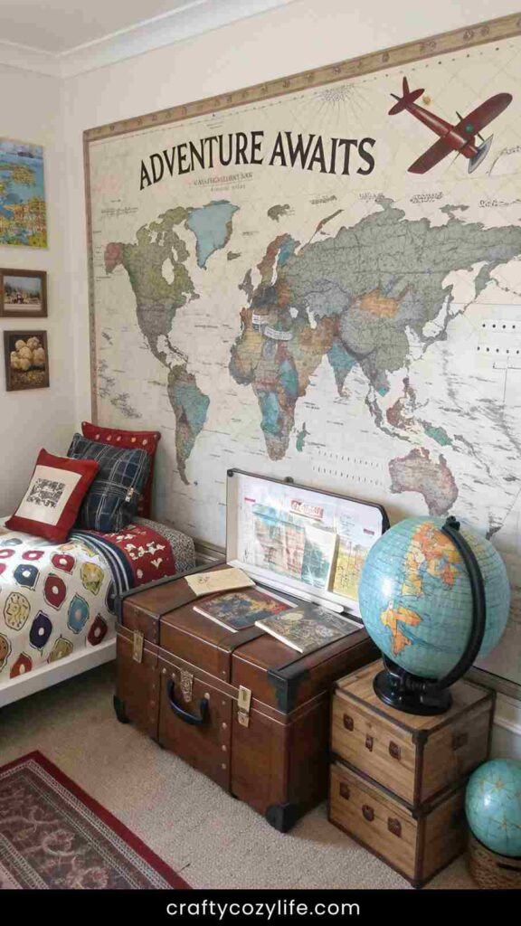 A Travel & Exploration Room for the Curious Kid