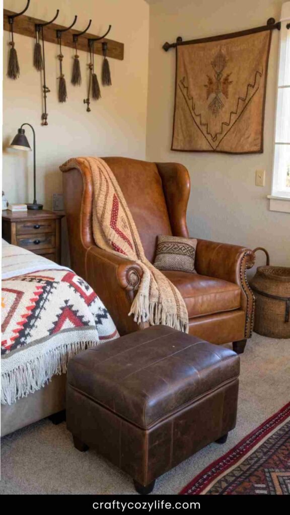 Add Leather & Fringe Accents for a Western Edge