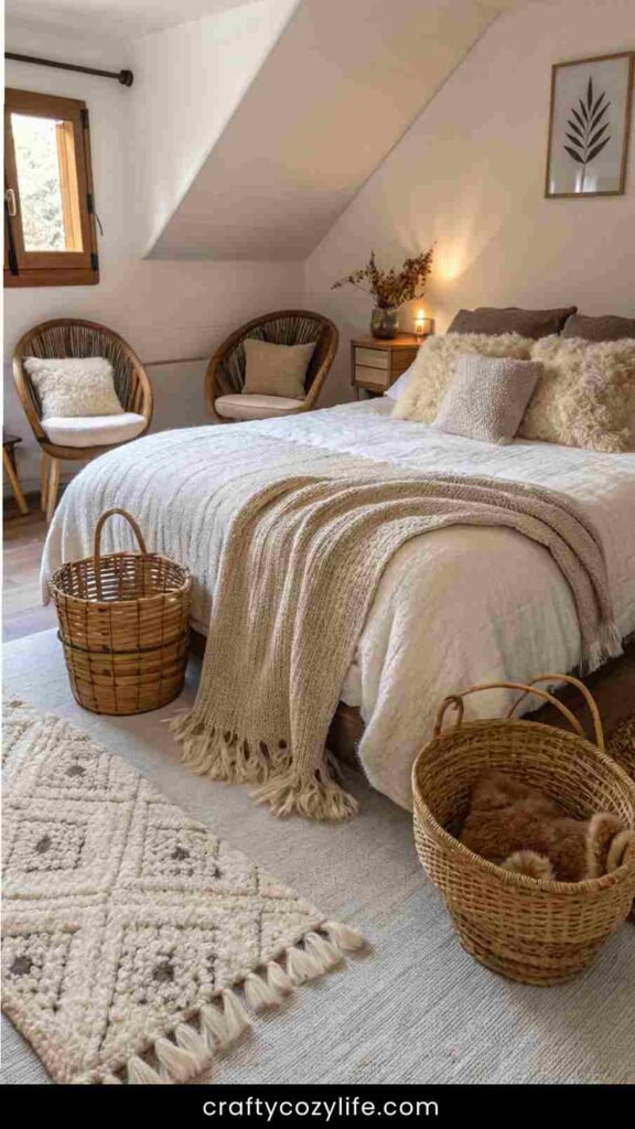 Bring in Cozy Textiles for a Snug & Inviting Feel
