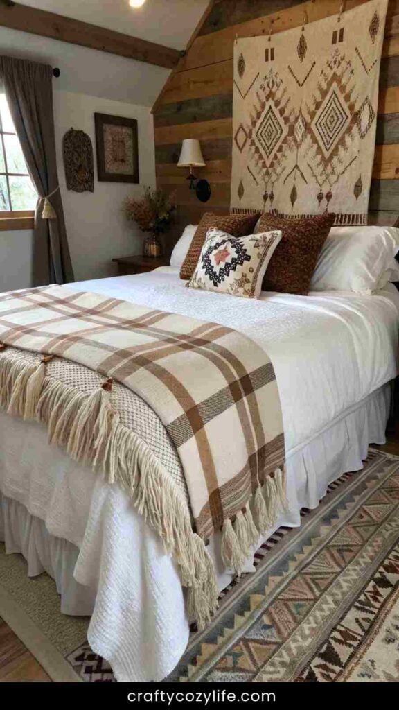 Cozy Bedding with a Country Twist
