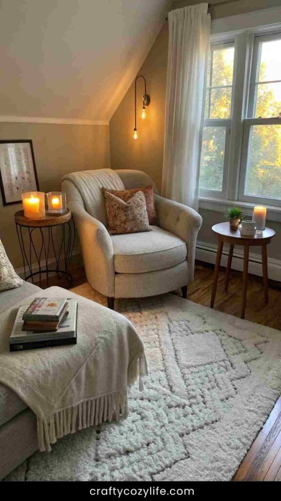 Create a Cozy Sitting or Lounge Area