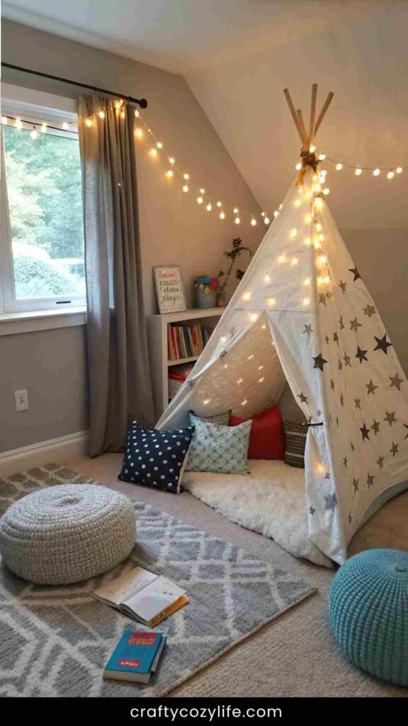 Create a Cozy Sleep & Play Zone