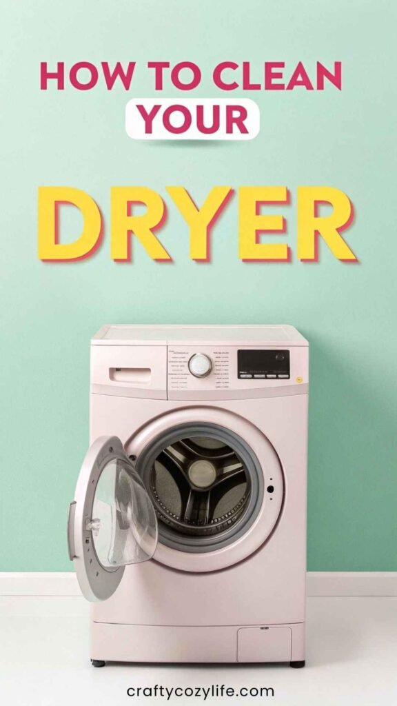 How to Clean Your Dryer (Easy Cleaning Hacks)