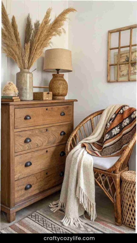 Incorporate Natural & Rustic Furniture
