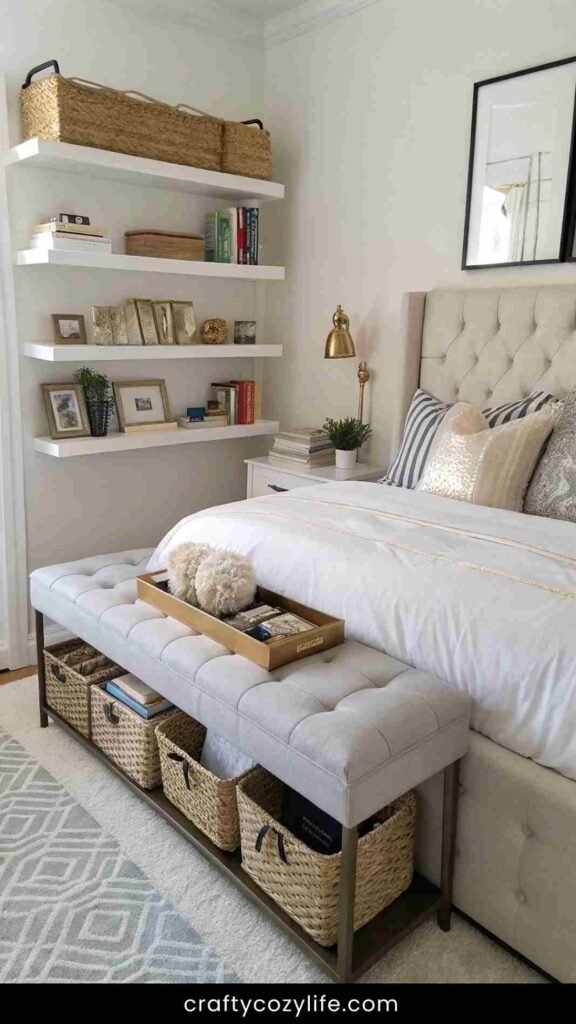 Incorporate Stylish Storage Solutions