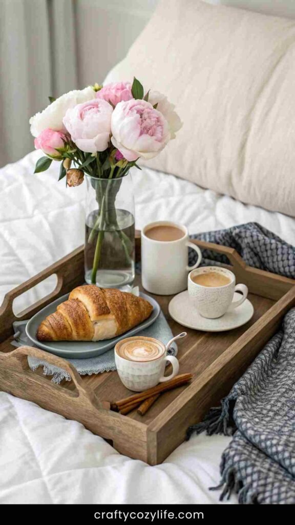 Make Space for a Cozy Breakfast in Bed Setup