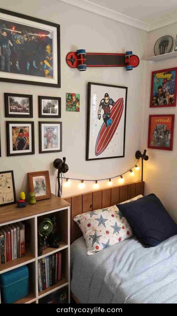 Personal Touches to Make It His Space