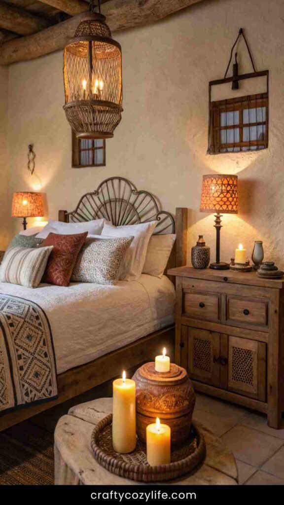 Rustic Lighting to Set the Mood