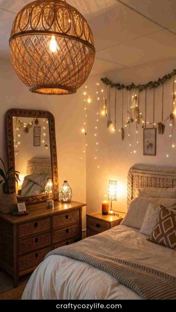 Set the Mood with Soft & Warm Lighting
