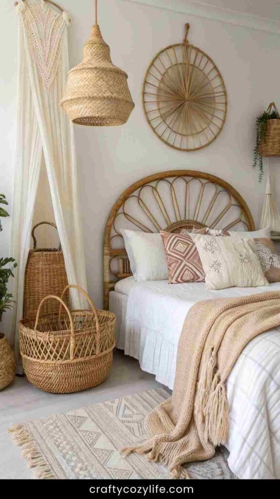 Use Rattan, Wicker, or Cane Accents