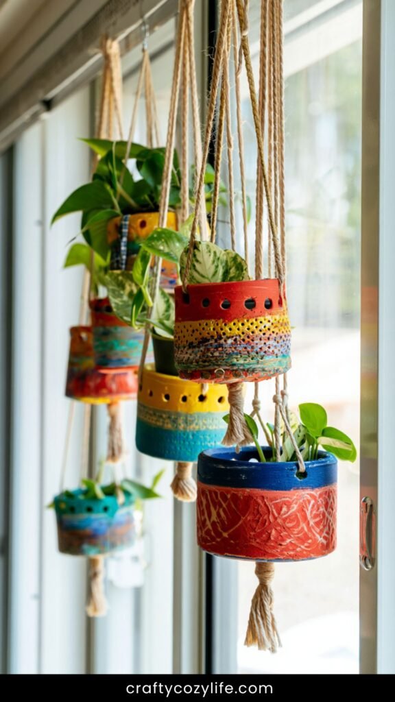 DIY Clay Flower Pot Crafts (2)