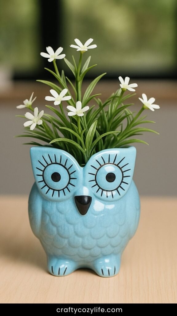 DIY Clay Flower Pot Crafts (3)