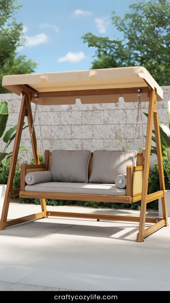 DIY Porch Swing Bed Ideas (5)