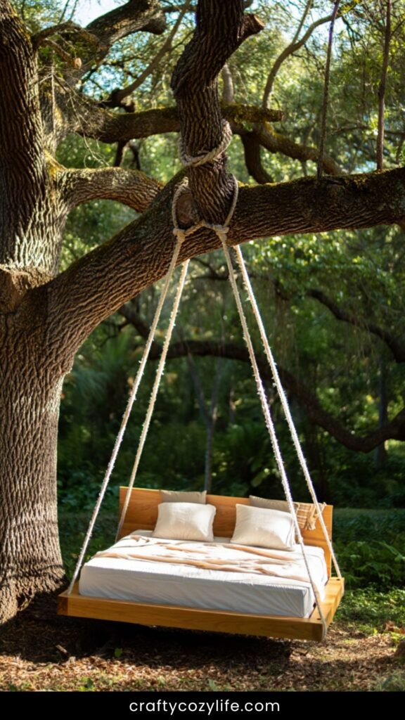 DIY Porch Swing Bed Ideas (6)