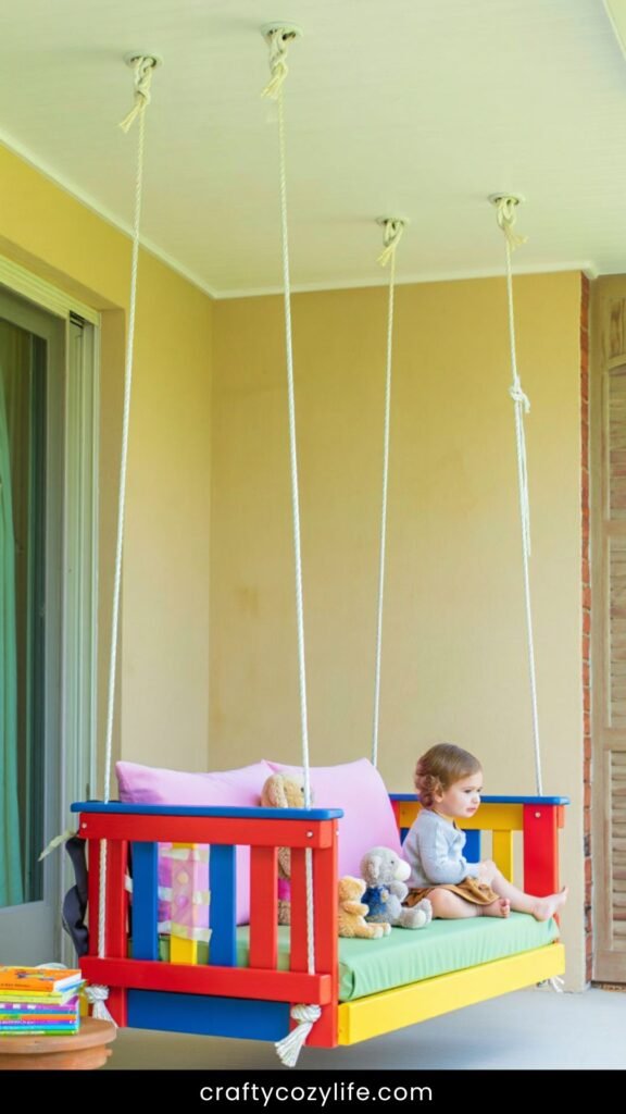 DIY Porch Swing Bed Ideas (7)