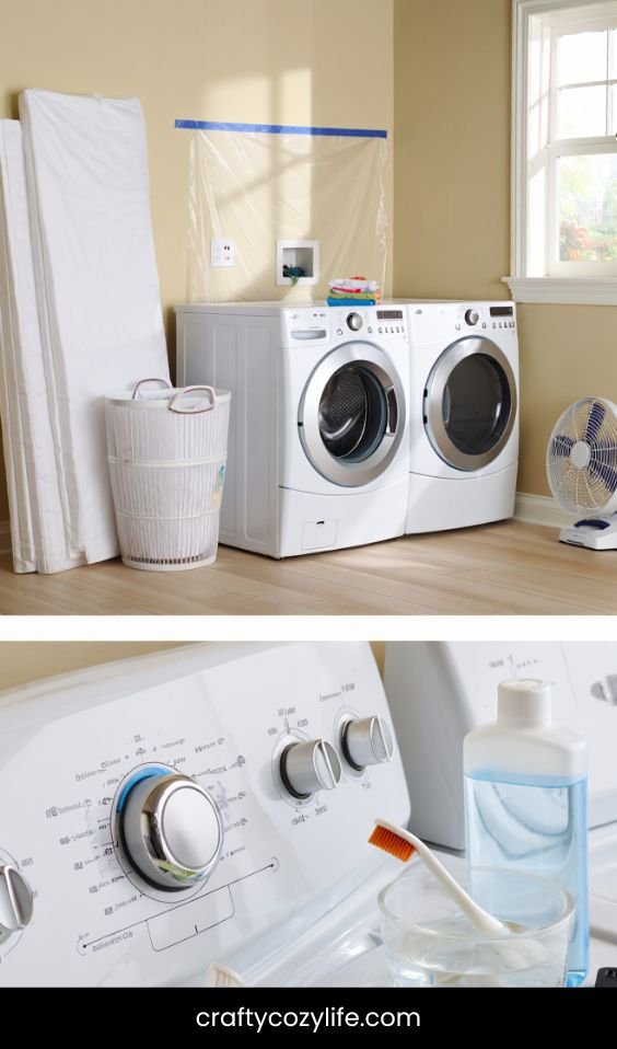 How to Paint a Washer and Dryer (1)