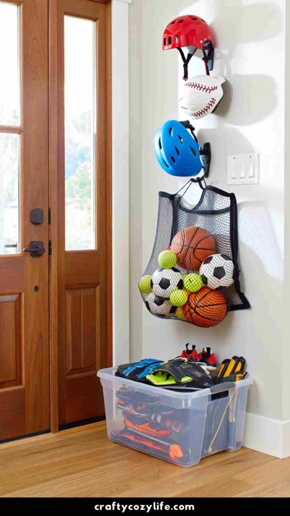 Sports Gear Station for kids